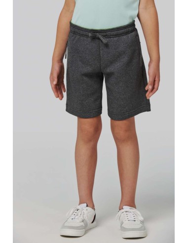 P-PA1023-KID'S FLEECE MULTISPORT BERMUDA SHORTS